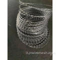 Tipo di sicurezza a caldo a caldo Galvanized Razor Wire